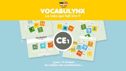 How to cancel & delete VOCABULYNX CE1 ( Lecture et fusion syllabique des sons ll,fr,ai,an,en,on,gu,qu,au,eu,ou,ain ) from iphone & ipad 1