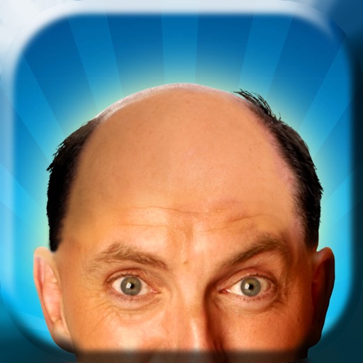 Funny Picture Montage in Virtual Hair Salon with Bald Photo Editor icon
