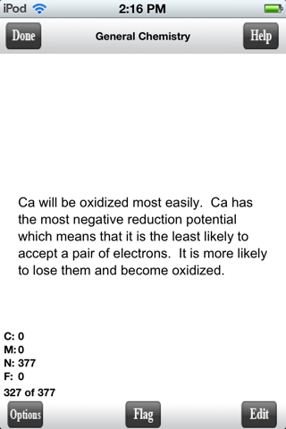 Pre-Med MCAT Flashcards Lite screenshot 2