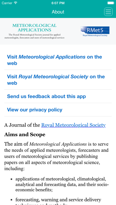 Meteorological Applic... screenshot1