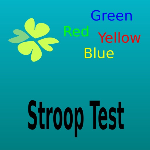 Stroop Test J iOS App