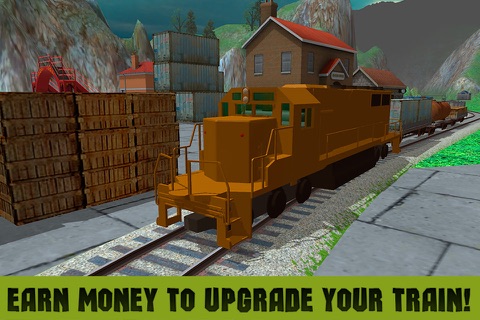 Cargo Train Driver 3D Free screenshot 4