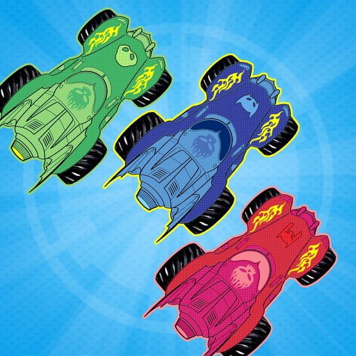 Race Car Games For Kids Hero Masks icon