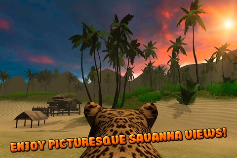Wild Cheetah Survival Simulator 3D screenshot 3