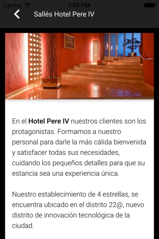 Sallés Hotel Pere IV screenshot 2