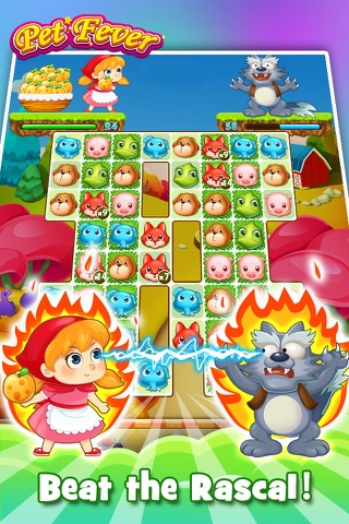 Pet Fever - Kick Color Monster with friends to rescue the animal screenshot 2