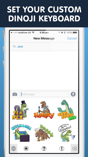 Dinoji Keyboard - Dinosaur Emoji(圖4)-速報App