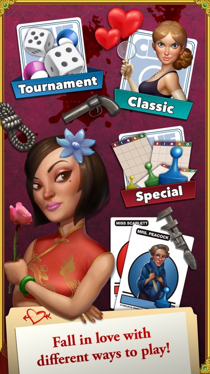 CLUE Bingo: Valentine’s Day