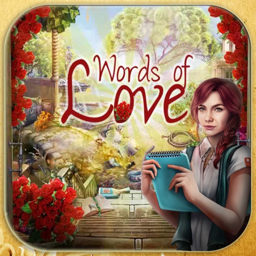 Hidden Objects Of A Words Of Love Icon