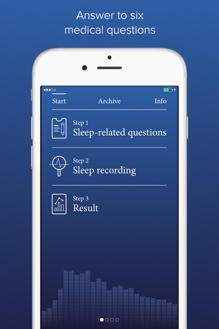 snore clinic – Die Schnarchanalyse-App der Klinik Prof. Sailer screenshot 2