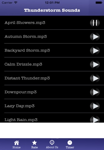 Thunderstorm Sounds screenshot 4
