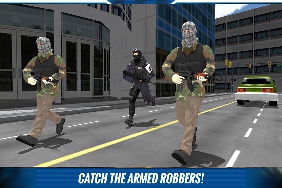 Las Vegas Police Officer Vs Bank Robbers 3D screenshot 2