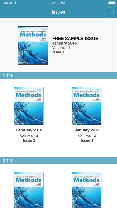 How to cancel & delete Limnology and Oceanography: Methods from iphone & ipad 1