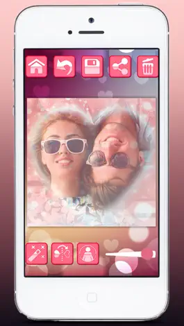 Game screenshot Love profile photo editor - for social networks in Valentine’s Day mod apk