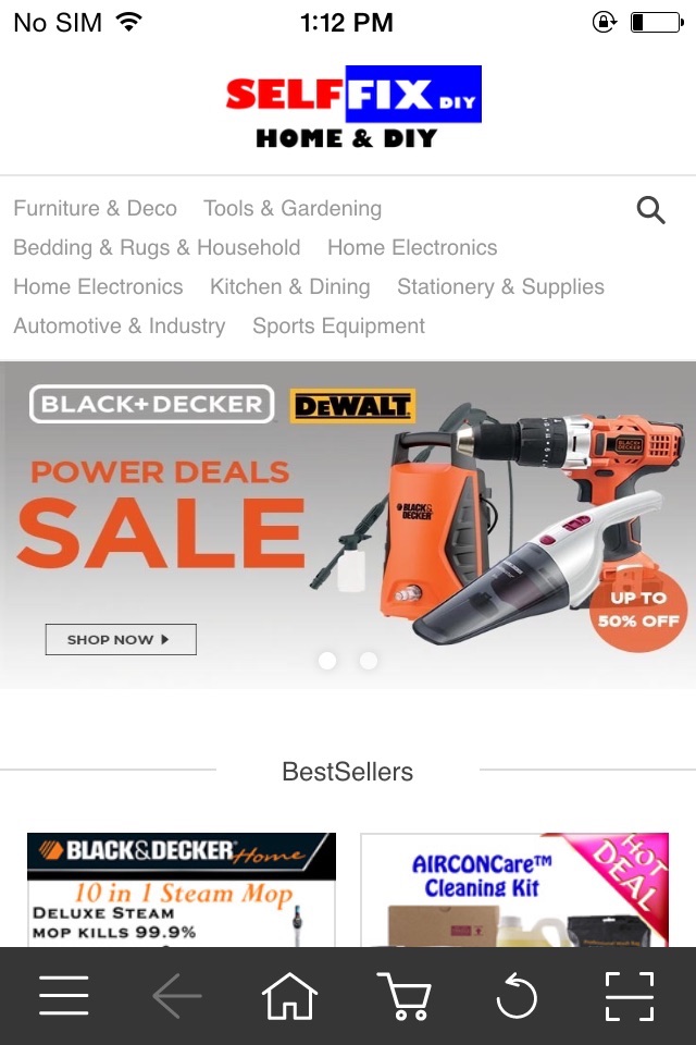 Black & Decker screenshot 2