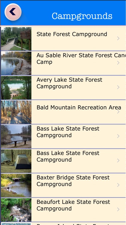 Michigan Campgrounds & RV Parks Guide