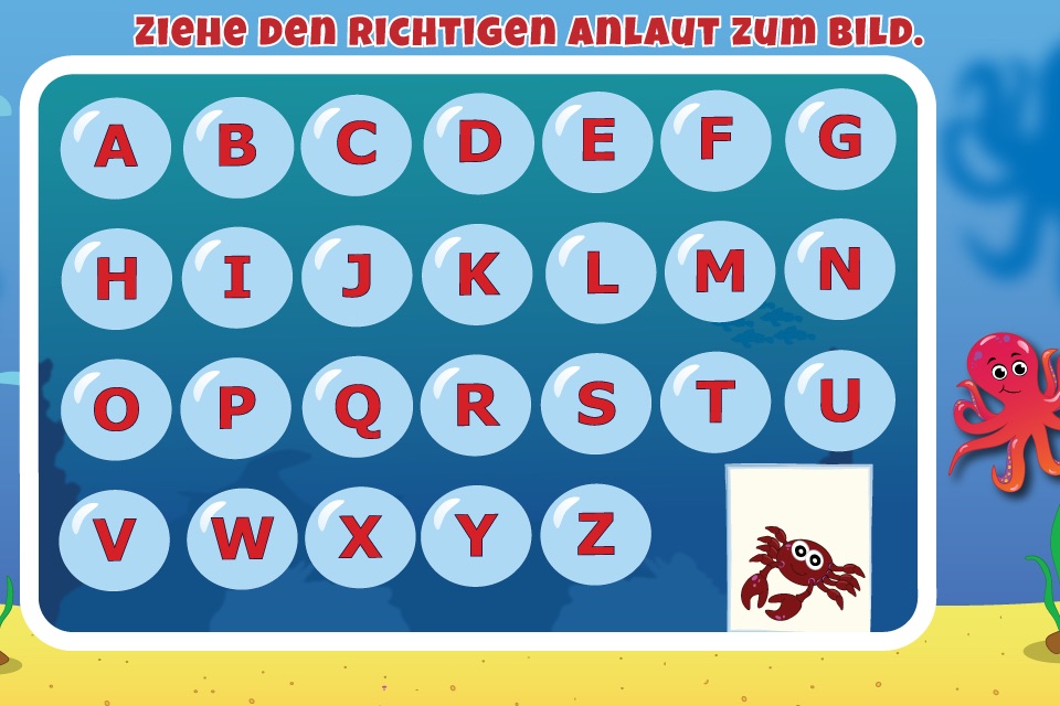 Buchstaben und Anlaute lernen in der Vorschule - Das ABC screenshot 4