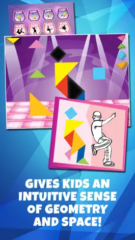 Game screenshot Kids Learning Puzzles: Dance, Tangram Playground apk