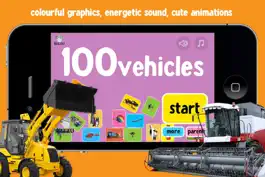 Game screenshot 100 Vehicles for Babies & Toddlers School Edition mod apk