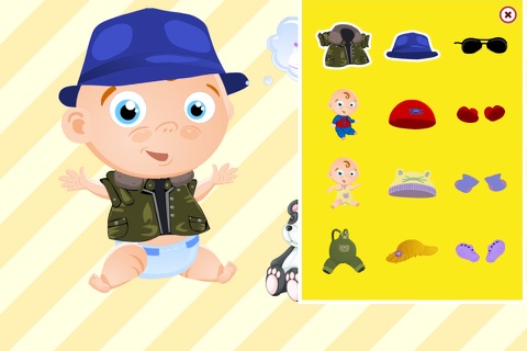 My Baby Friend Free - cute and funny tickling game screenshot 3