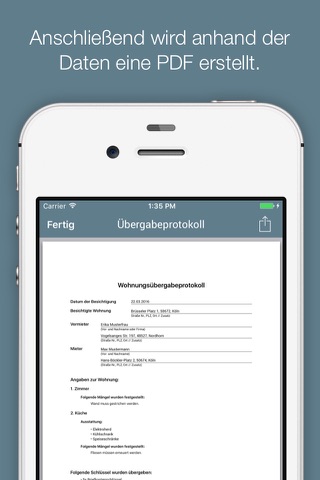 FlatProtocol - Übergabeprotokoll, Wohnungsübergabeprotokoll, Wohnungsabnahmeprotokoll screenshot 3