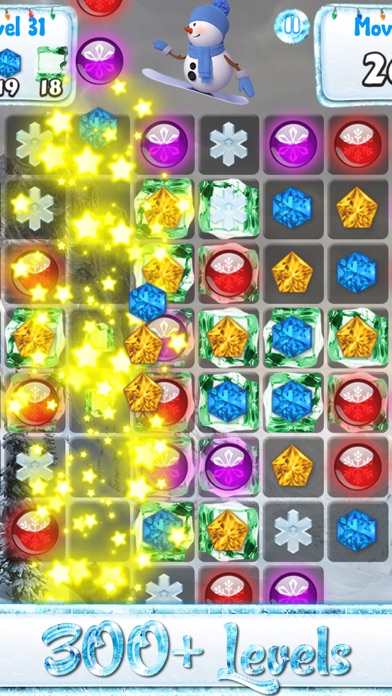 Snowman Games and Christmas Puzzles - Match snow and frozen jewel for this holiday countdown 1.3.0 IOS -