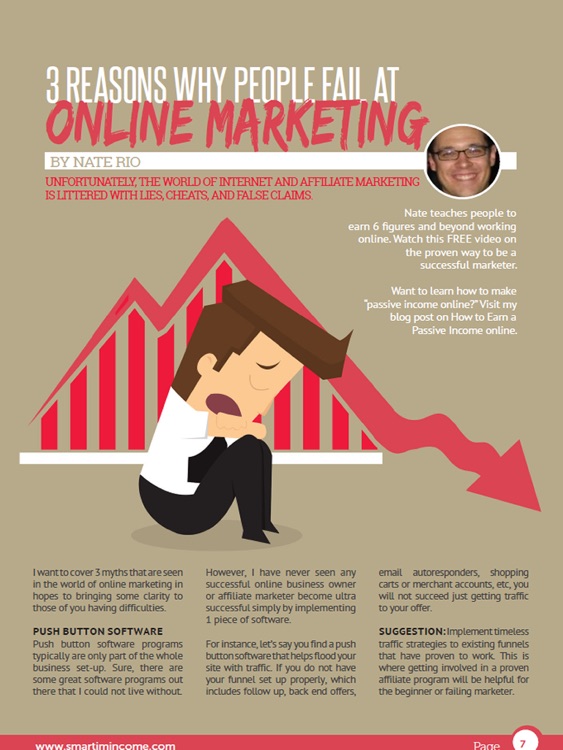 Smart Passive Internet Marketing Income Magazine screenshot-4