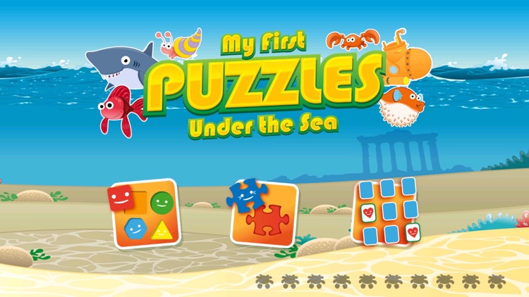 My first jigsaw Puzzles : Animals under the sea [Free]