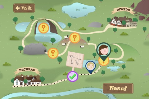 Guto Nyth Brân  - Gêm Gymraeg i Ysgolion Cynradd  / Primary Schools’ Welsh Language Game screenshot 3