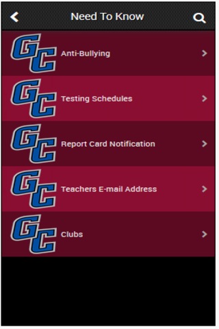 Gordon Central High School screenshot 3