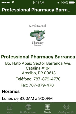 Professional Barranca screenshot 2