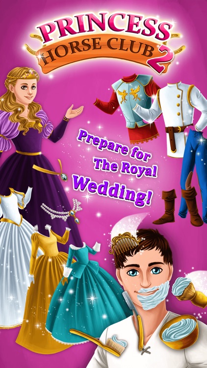 Princess Horse Club 2 - Royal Pony Spa, Makeover & Dream Wedding Day screenshot-0