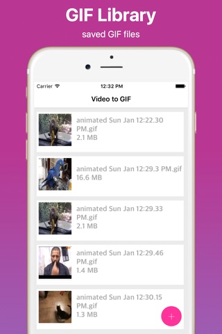 Video to GIF Convertor Pro - náhled