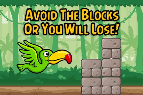 Flying Parrot Jungle Game - PRO screenshot 3
