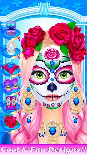 Crazy Face Paint Party Salon - Makeup & Kids Games(圖3)-速報App