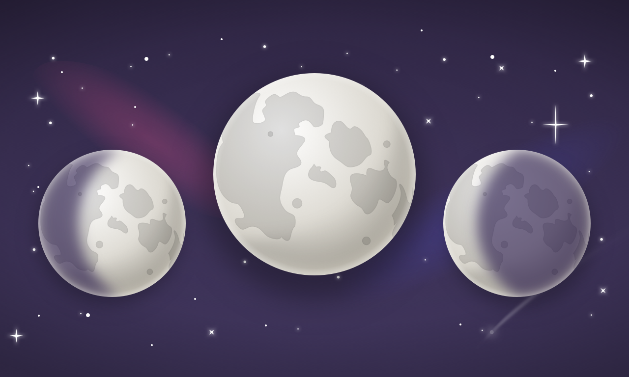 Moon Calendar TV — Lunar Phases