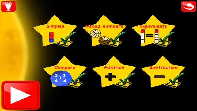 Fractions Learn Games for Kids