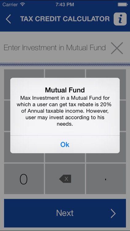 Tax Credit Calculator (Mutual Funds/VPS) - Jamapunji screenshot-3