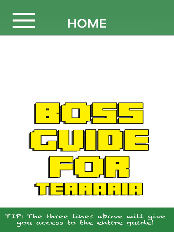 Boss Guide For Terrariaのおすすめ画像1