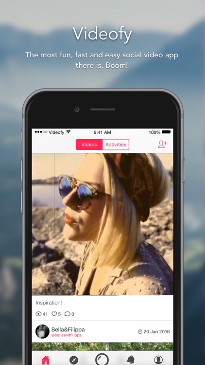 Videofy - Shoot HD video, edit, choose filter, slow motion and free music