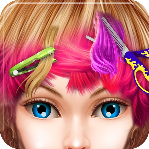 Hair Style Spa Salon Free hair spa and makeover game icon
