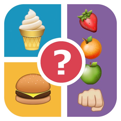 QuizPop Mania! Guess the Emoji Food - a free word guessing quiz game iOS App