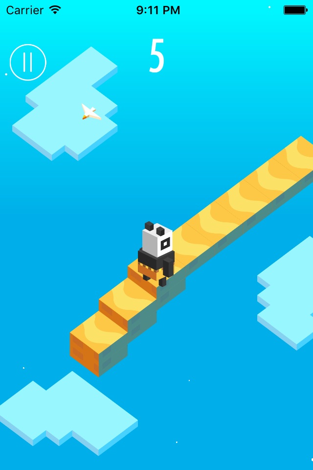 Blocky Panda - Don't Tap Wrong Tiles 3 screenshot 2