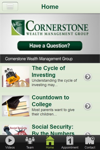 Cornerstone Wealth screenshot 2