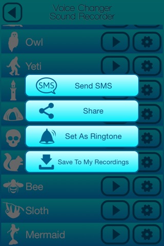 Voice Changer Sound Recorder for Changing and Recording Audio Pranks screenshot 4