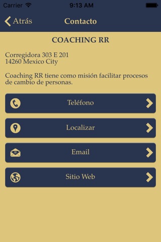 Coaching RR screenshot 2