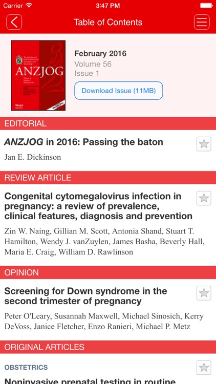 Australian and New Zealand Journal of Obstetrics and Gynaecology screenshot-4