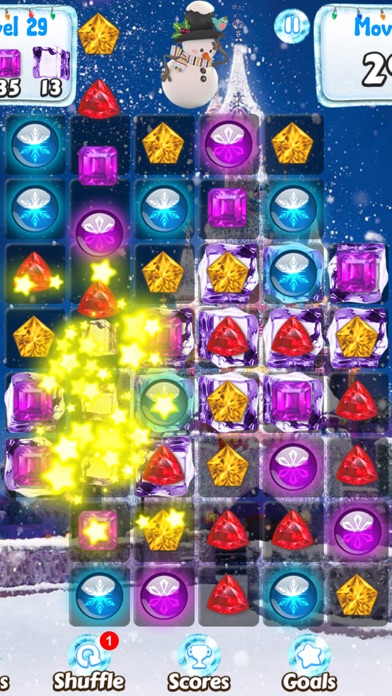 Snowman Games and Christmas Puzzles - Match snow and frozen jewel for this holiday countdown 1.3.0 IOS -