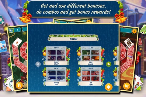 Solitaire Christmas. Match 2 Cards. Card Game screenshot 3