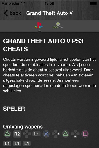 Cheats for GTA - for all Grand Theft Auto Games,GTA 5,GTA V. screenshot 2